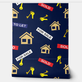 Real Estate Agent Behang