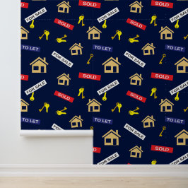 Real Estate Agent Behang