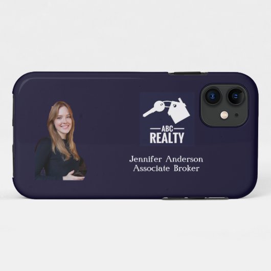 Real Estate Agent Branded iPhone/iPad case (Achterkant (horizontaal))