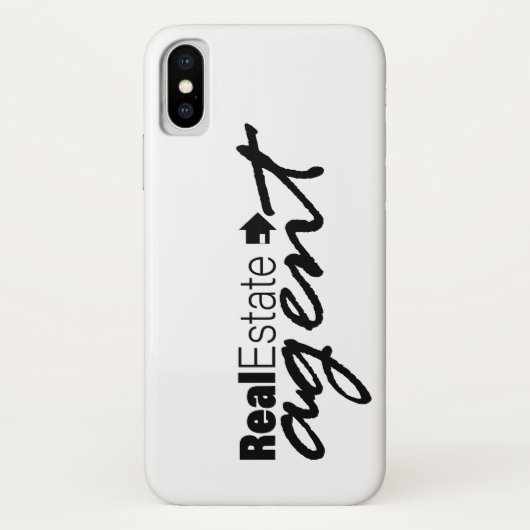 Real Estate Agent Branding iPhone/iPad case (Achterkant)