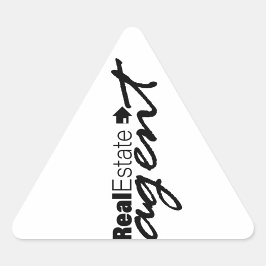 Real Estate Agent Branding Sticker (Voorkant)