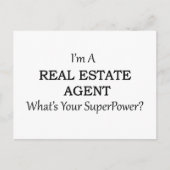 REAL ESTATE AGENT BRIEFKAART (Voorkant)