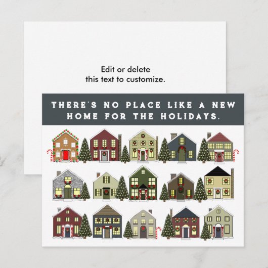 Real Estate Agent Briefkaart (Voorkant / Achterkant)