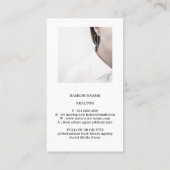 Real Estate Agent Broker New Home Visitekaartje (Achterkant)