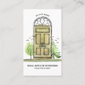 Real Estate Agent Broker New Home Visitekaartje (Voorkant)