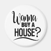 Real Estate Agent Broker Realtor House Verkoper Magneet (Voorkant)