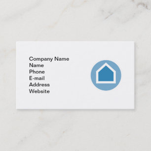 Real Estate Agent Business Card-sjabloon Visitekaartje
