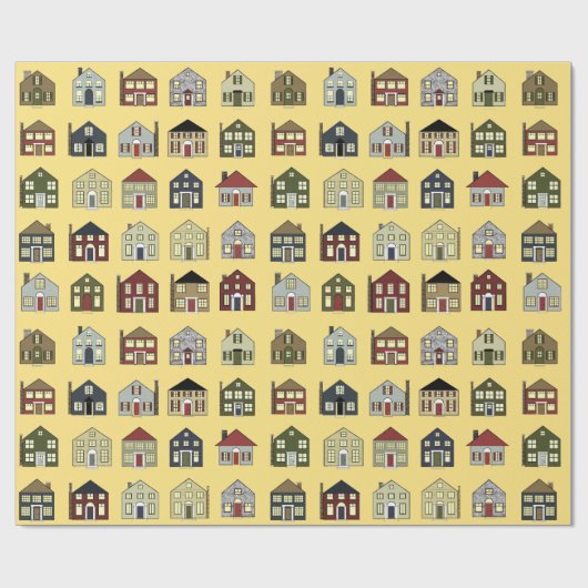 Real Estate Agent Cadeaupapier (Vlak)