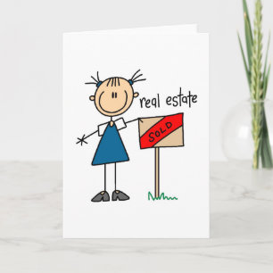 Real Estate Agent Card Kaart