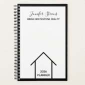 Real Estate Agent Custom Realtor 2023-2024 Planner (Voorkant)