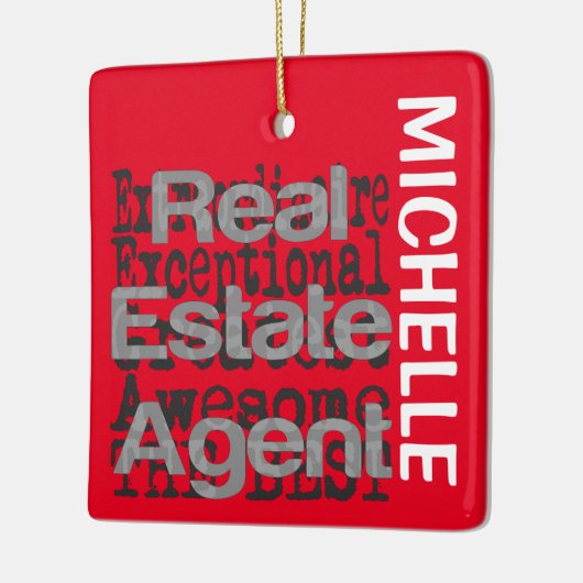 Real Estate Agent Extraordinaire CUSTOM Keramisch Ornament (Links)