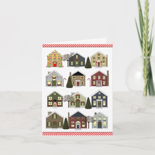 Real Estate Agent Feestdagen Kaart (Voorkant)