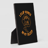 Real Estate Agent Flip Homes in Sleep Fotoplaat (Zijkant)