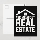 Real Estate Agent Funny Property Estate Broker Briefkaart (Voorkant / Achterkant)