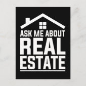 Real Estate Agent Funny Property Estate Broker Briefkaart (Voorkant)