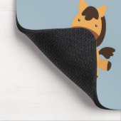 Real Estate Agent Gift Dabbing Unicorn Horse Muismat (Hoek)