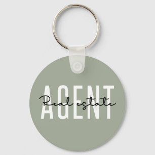 Real Estate Agent   Giften voor Realtor Sleutelhanger