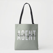 Real Estate Agent | Giften voor Realtor Tote Bag (Voorkant)