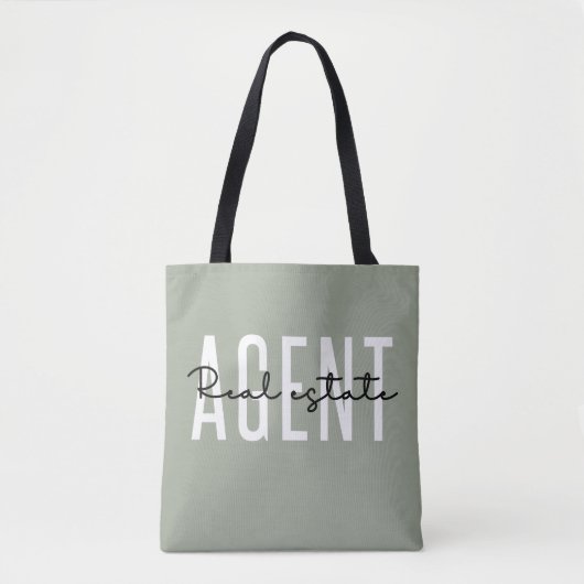 Real Estate Agent | Giften voor Realtor Tote Bag (Voorkant)