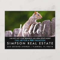 Real Estate Agent HALLO CARD
