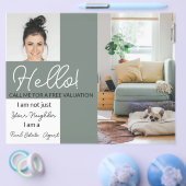 Real Estate Agent HALLO CARD shop brochure (Enkel)