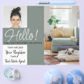 Real Estate Agent HALLO CARD shop brochure (Enkel)
