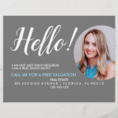 Real Estate Agent HALLO CARD shop brochure (Voorkant)