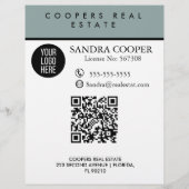 Real Estate Agent HALLO CARD shop brochure (Achterkant)