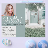 Real Estate Agent HALLO CARD shop brochure (Enkel)