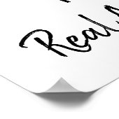 Real Estate Agent HALLO CARD shop brochure Poster (Hoek)