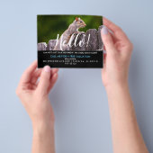Real Estate Agent HALLO CARD Squirrel Flyer (Hand)