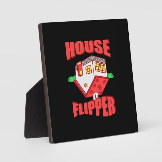 Real Estate Agent House Flipper Fotoplaat (Voorkant)