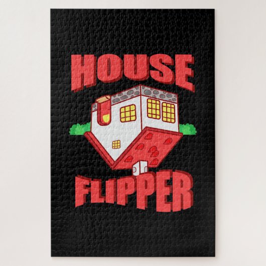 Real Estate Agent House Flipper Legpuzzel (Verticaal)