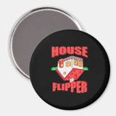 Real Estate Agent House Flipper Magneet (Voorkant / Achterkant)