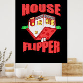 Real Estate Agent House Flipper Poster (Keuken)