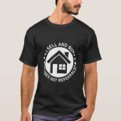Real Estate Agent I Verkoop en koop Houses Realtor T-shirt (Voorkant)