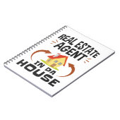 Real Estate Agent in Da House Notitieboek (Linkerzijde)