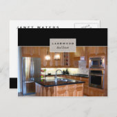 Real Estate Agent Kitchen Briefkaart (Voorkant / Achterkant)