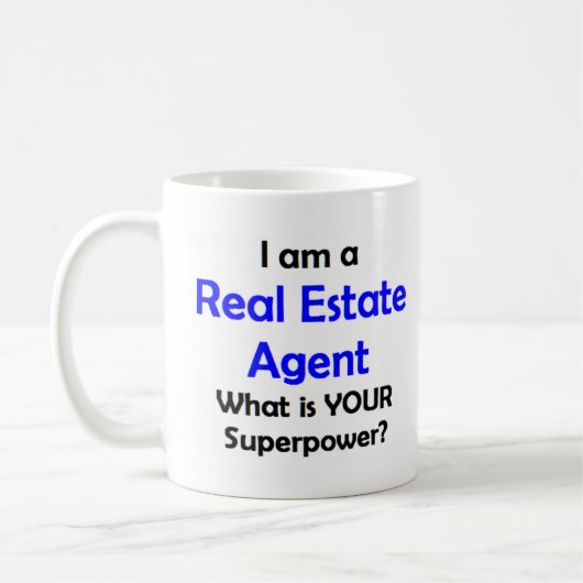 real estate agent koffiemok (Links)