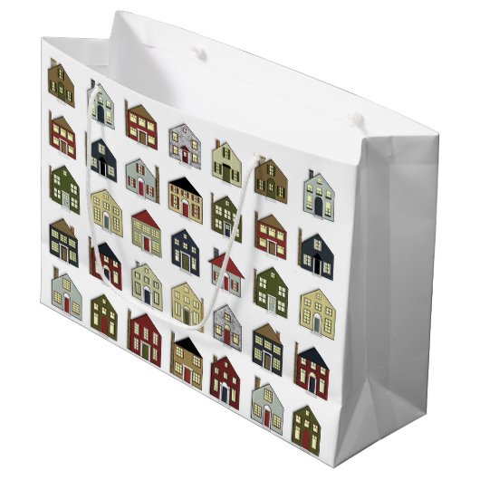 Real Estate Agent Large Cadeautasje (Voorkant Gekanteld)