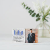 Real Estate Agent | Logo van de gemeenteraad Visitekaartje (Staand voorkant)