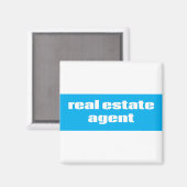 Real Estate Agent Magneet (Voorkant / Achterkant)