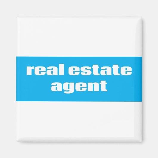 Real Estate Agent Magneet (Voorkant)
