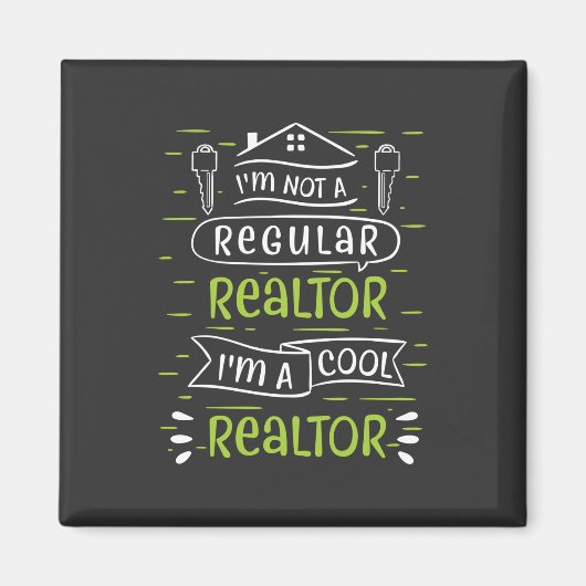 Real Estate Agent Magneet (Voorkant)