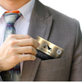 Real Estate Agent | Metaalgoud | QR-code Visitekaartje