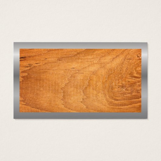 Real Estate Agent | Metaalgrenshout Visitekaartje