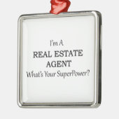 REAL ESTATE AGENT METALEN ORNAMENT (Links)