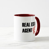 Real Estate Agent Mok (Voorkant rechts)