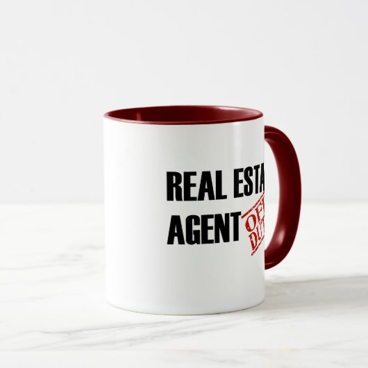 Real Estate Agent Mok (Voorkant rechts)