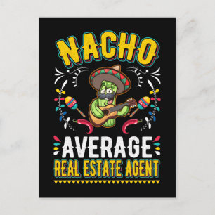 Real Estate Agent Nacho Broker Mexico Briefkaart